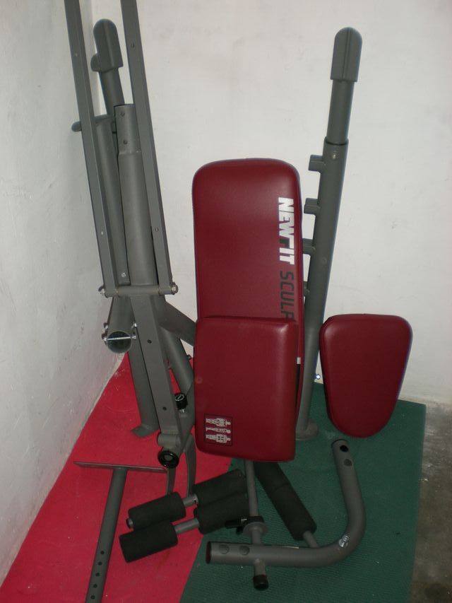 ✅ PRESS BANCA DE MUSCULACIÓN NEWFIT