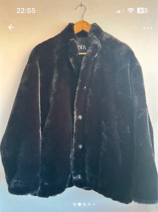 Abrigo corto de mouton 