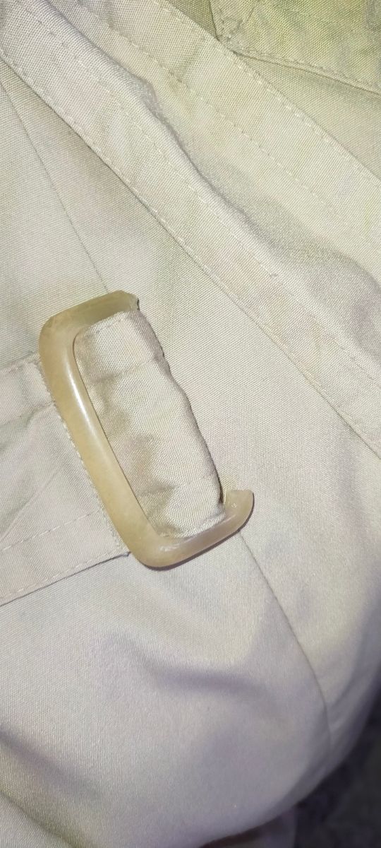 Gabardina/Trench larga mujer vintage