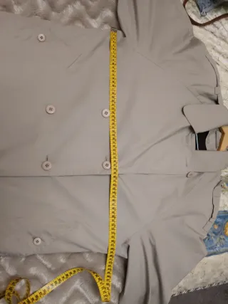 Gabardina/Trench larga mujer vintage