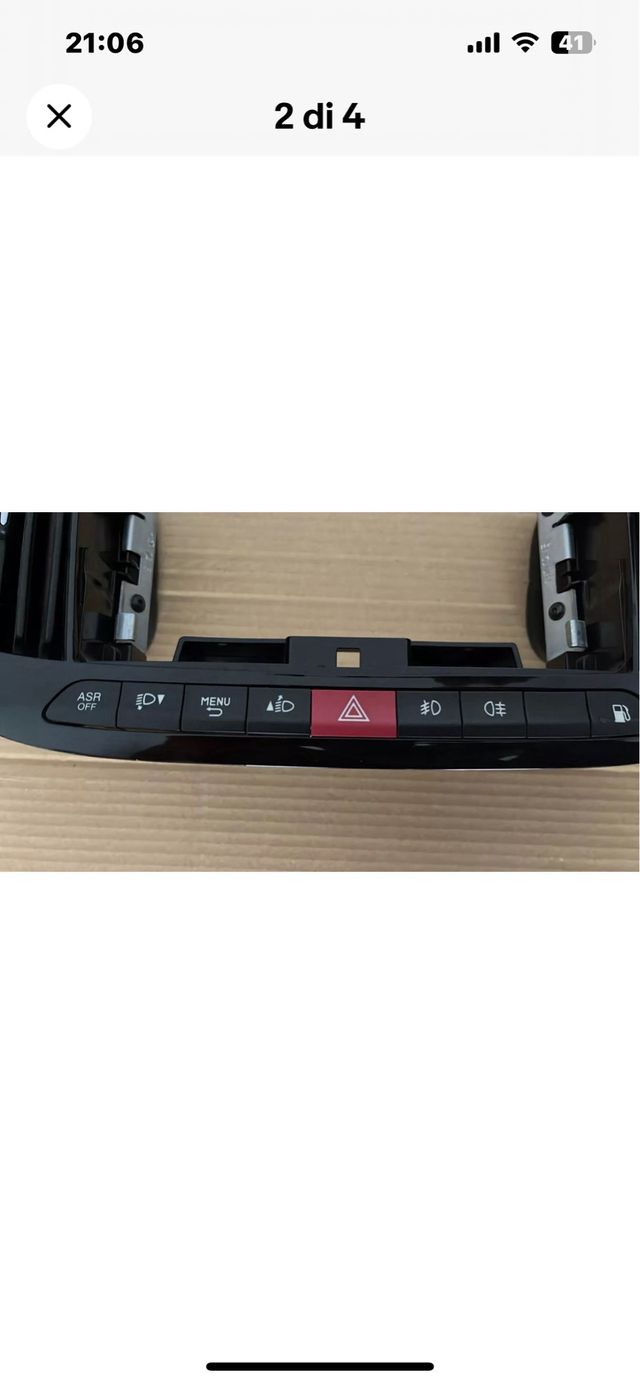 BOCCHETTE ARIA CENTRALE  FIAT DOBLO 2015