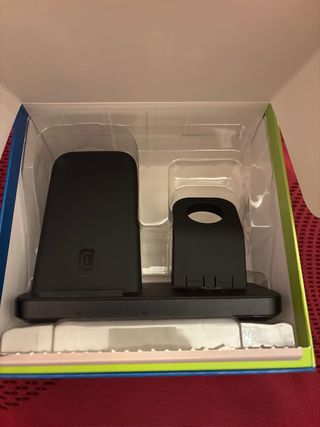 Cargador triple iphone apple watch y airpods