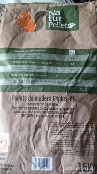 Stufa a pellet idro da 16 kw