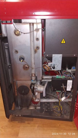 Stufa a pellet idro da 16 kw