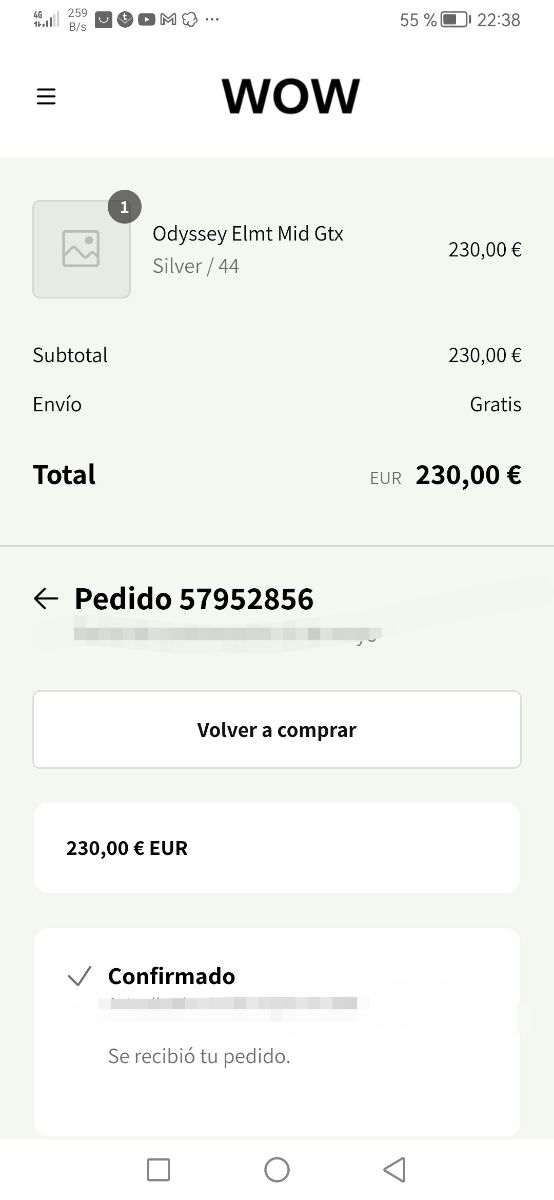 Salomón Odyssey Elmt Mid Gtx n° 44