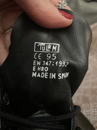 Botas de cueros Iturri