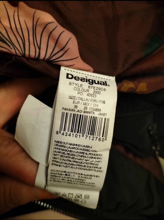 Piumino Desigual