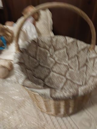 Canasto grande de mimbre