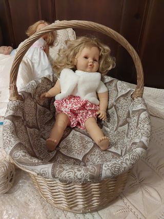 Canasto grande de mimbre