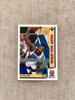 Carta NBA Patrick Ewing All Star Upper Deck 91-92
