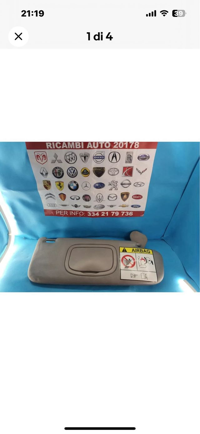 ALETTA PARASOLE DESTRO GIULIETTA 2016