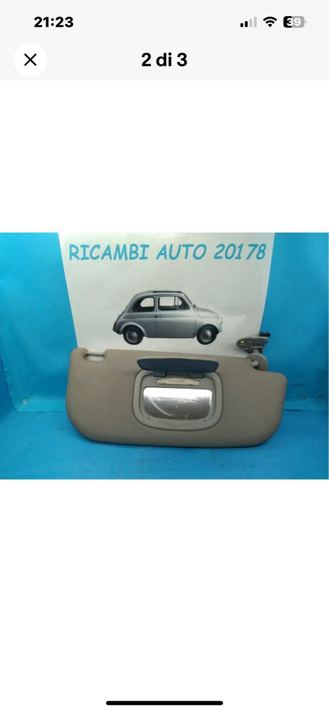 ALETTA PATASOLE DESTRO ALFA 147 CON LUCE