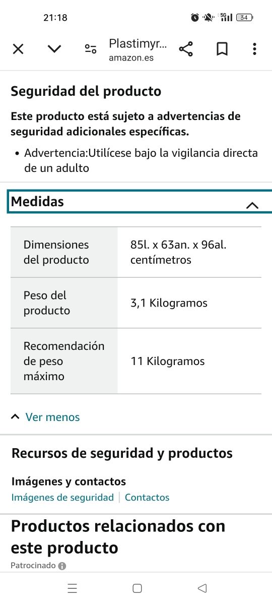 Bañera bebé Plastimyr