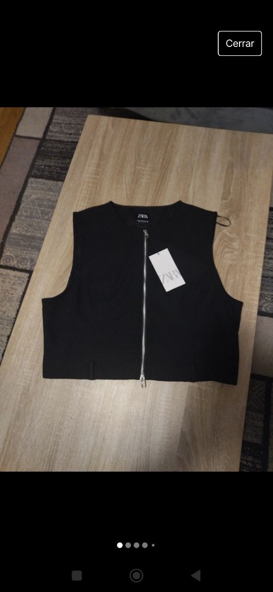 Chaleco mujer de Zara