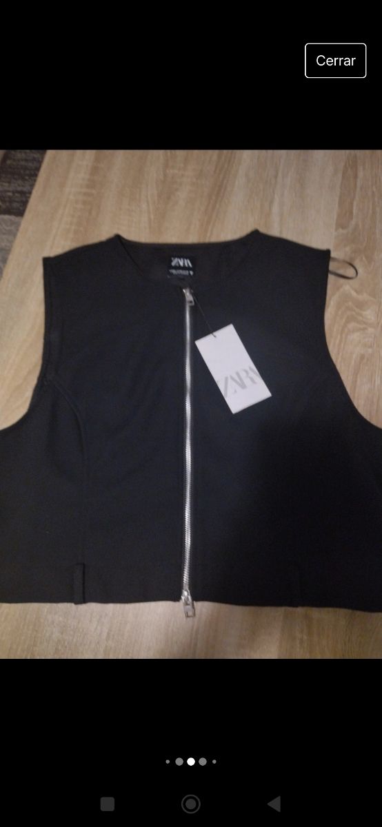 Chaleco mujer de Zara