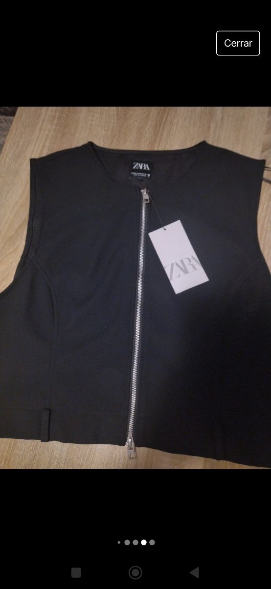 Chaleco mujer de Zara