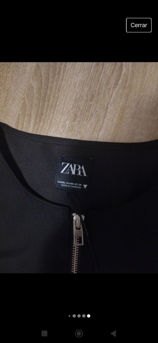 Chaleco mujer de Zara