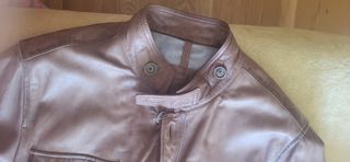 Cazadora piel hombre 