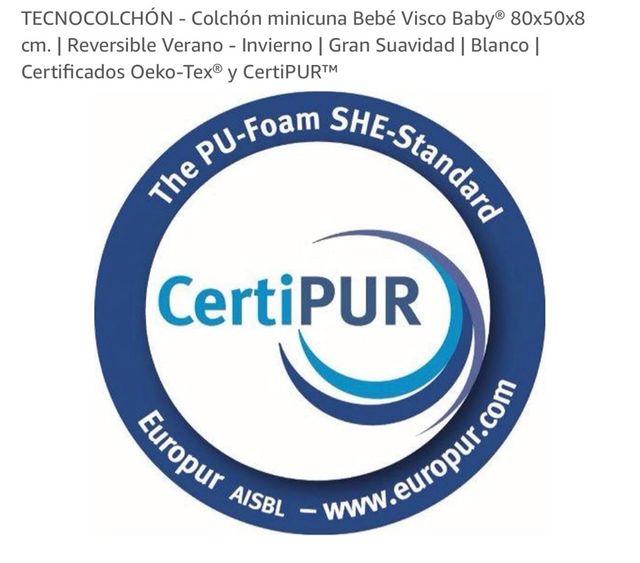Colchón minicuna