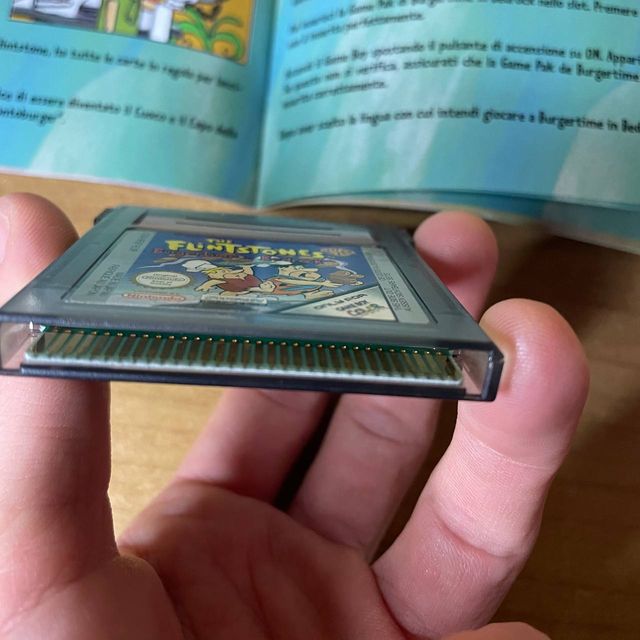 The Flintstones Burgertime In Bedrock Game Boy