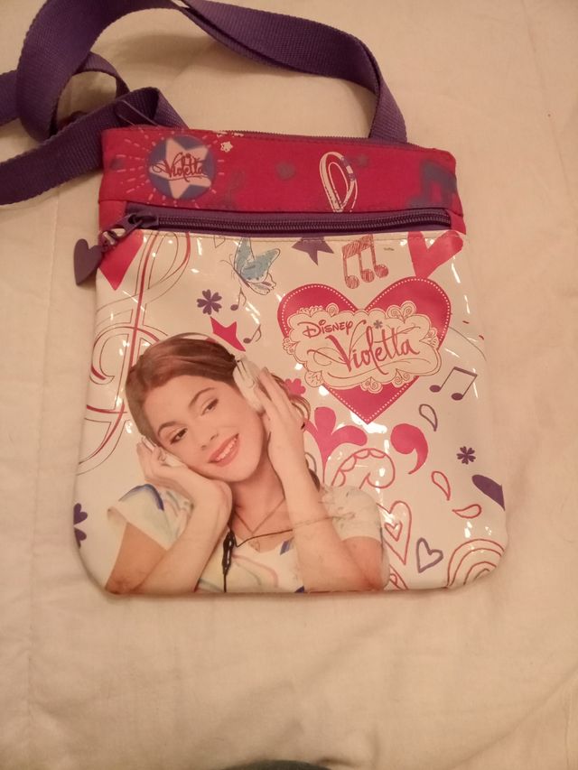 Bolso violeta disney