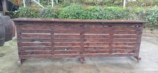 Barra de bar rustica