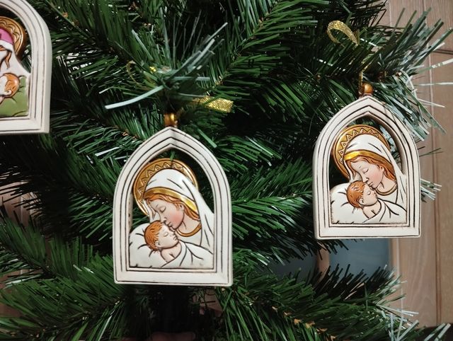 Regali natale scuola natività Gesù decorazioni