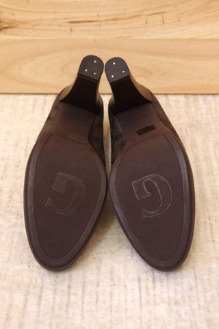 Zapato de tacón Giko piel en ante