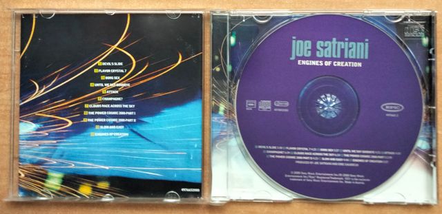Steve Vai + Joe Satriani - 2 Cds.