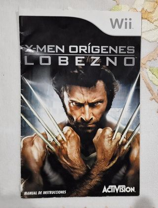 Manual Wolverine origins Wii