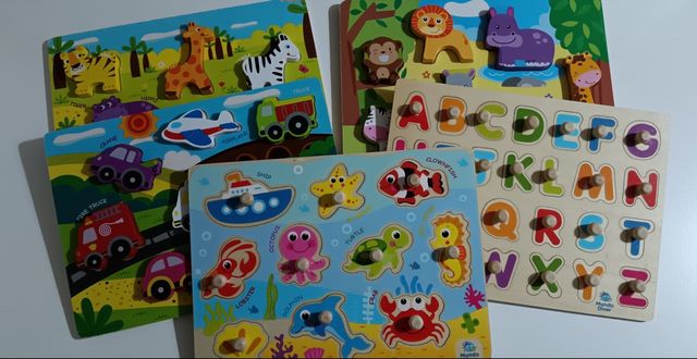 Puzzles rompecabezas de madera