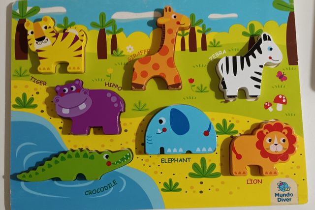 Puzzles rompecabezas de madera