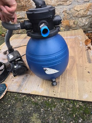 Filtro piscina de arena