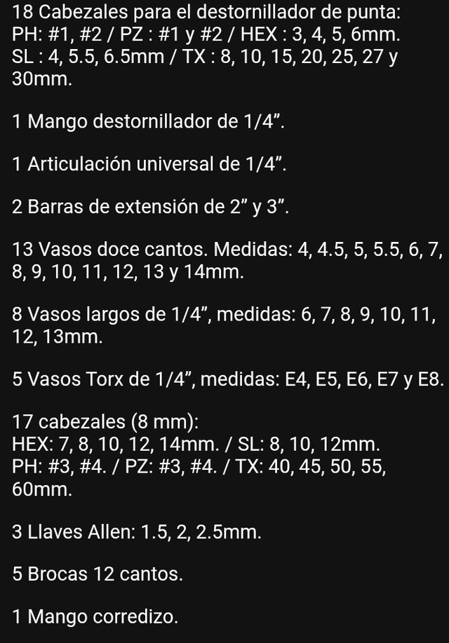 Juego Maletín de Herramientas 113 PCS
