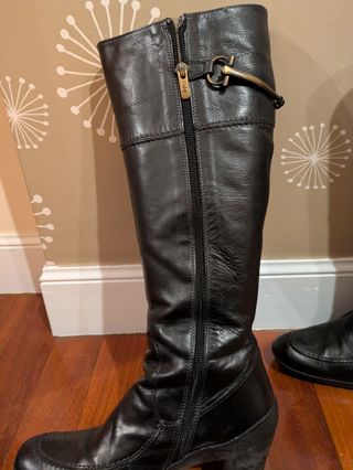 Bota piel tacón PATRICIA N°36