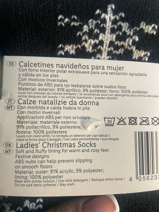 Calcetines navidad