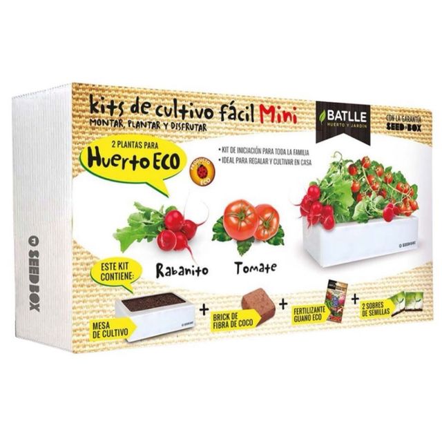 Kit de Cultivo Fácil Seed Box Mini Batlle 1 ud.