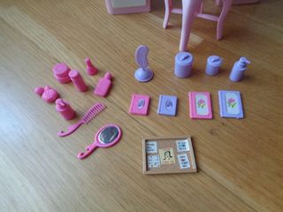 Barbie 2 en 1 - Tocador - escritorio vintage