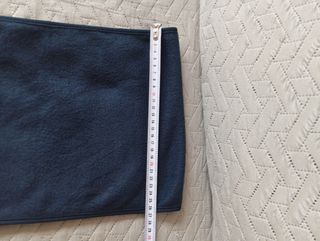 Bufanda unisex con bolsillos con cierre