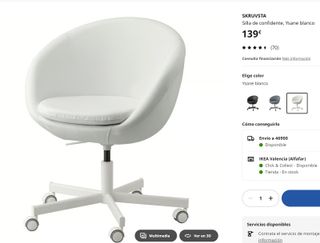 Sillon Ikea Skruvsta