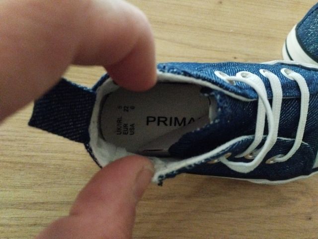 Zapatillas niña Primark sin estrenar
