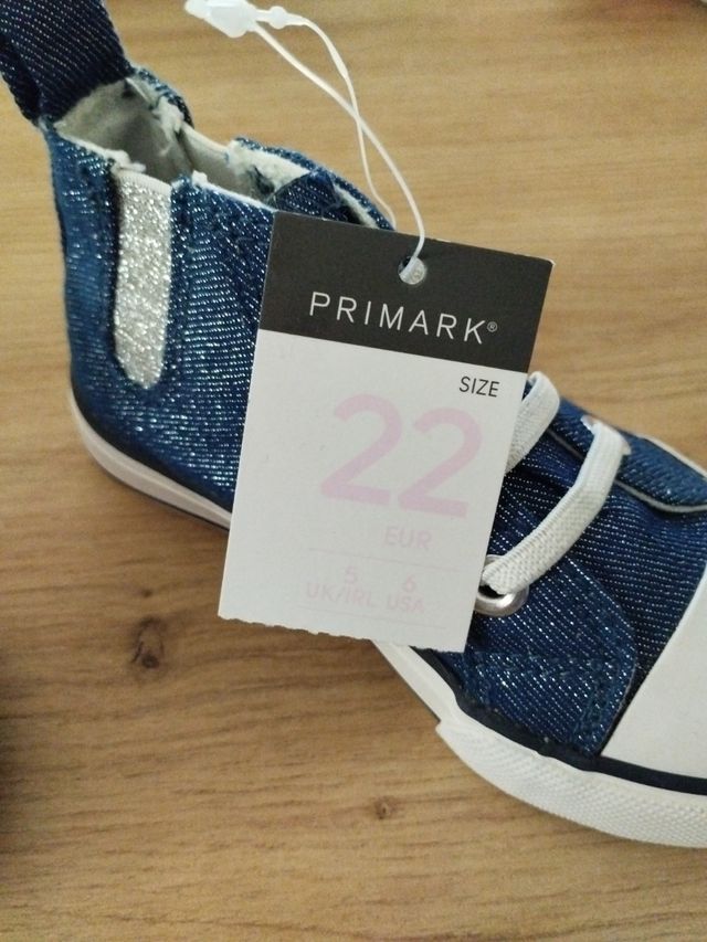 Zapatillas niña Primark sin estrenar