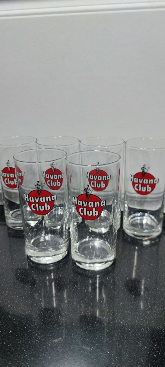Vasos de tubo Havana Club