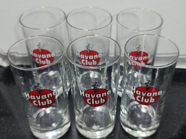 Vasos de tubo Havana Club