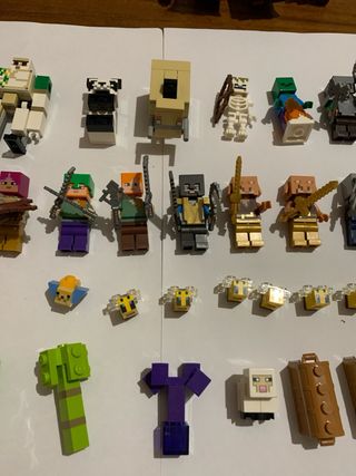Minifiguras Lego Minecraft