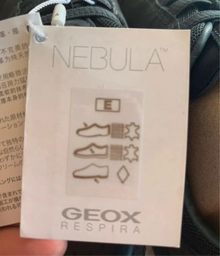 Snekaers cuero gris Geox numero 35