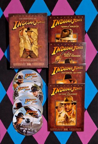 INDIANA JONES TRILOGIA (DVD)