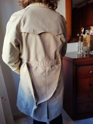 Gabardina vintage