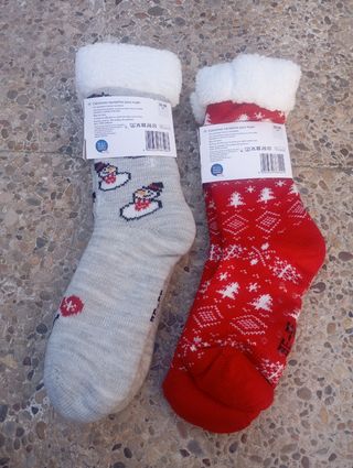 Calcetines navideños
