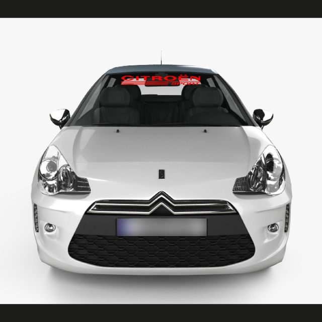 Vinilo parasol citroen sport